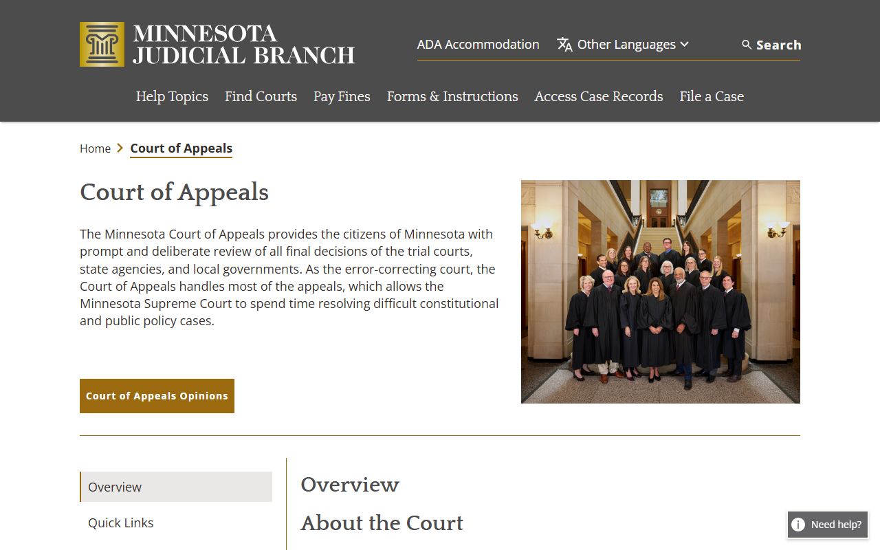 Big Stone County court records Minnesota Court of Appeals