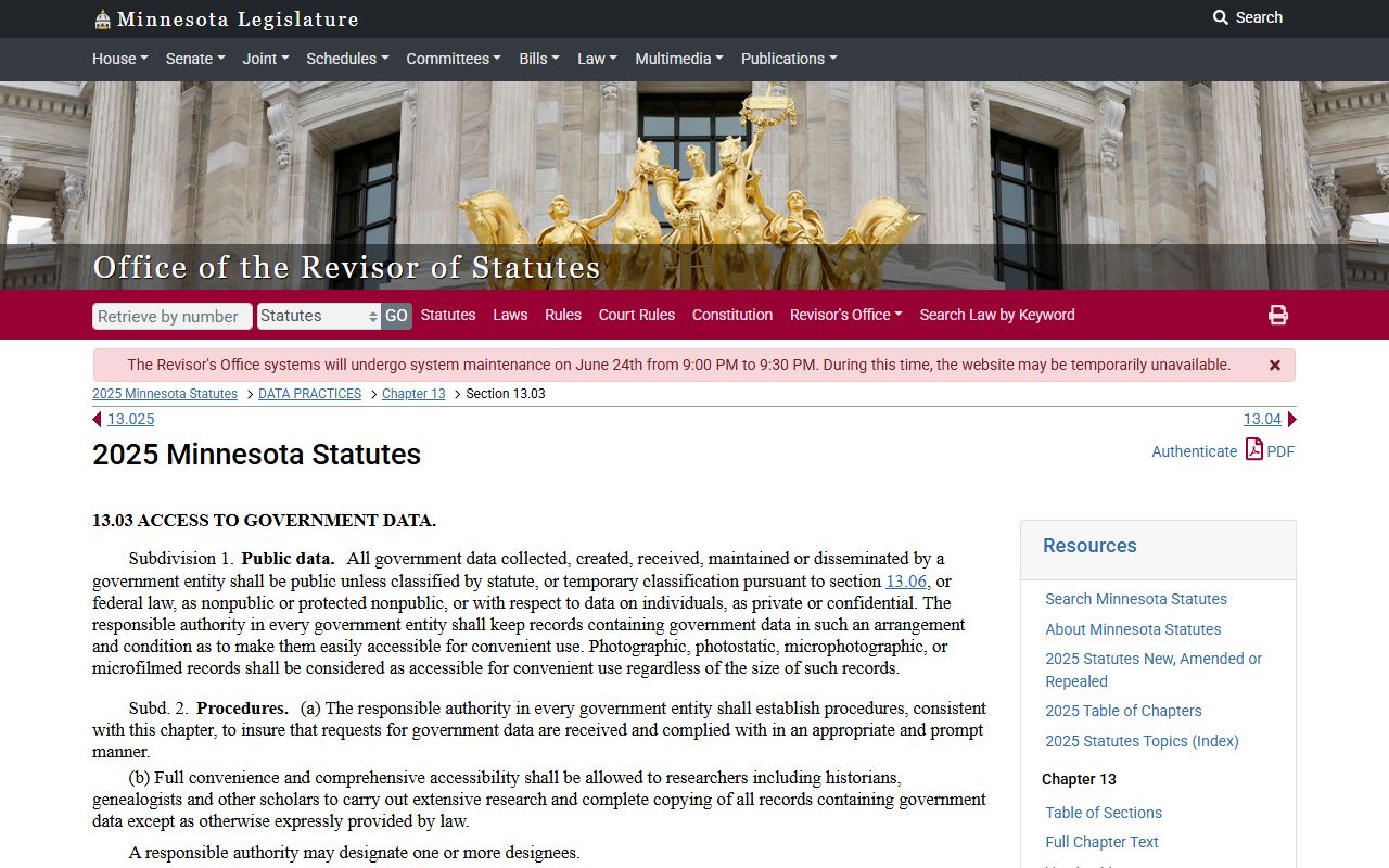 Big Stone County traffic court records public data statute